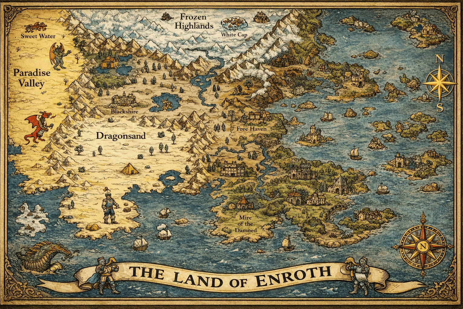 Map of Enroth