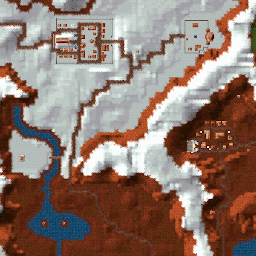 Map of Frozen Highlands