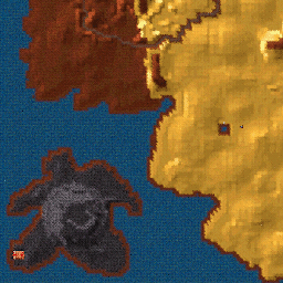 Map of Hermit's Isle